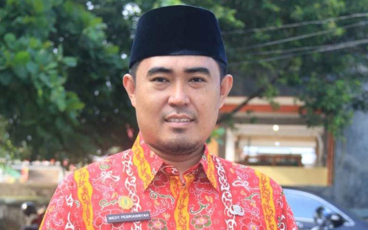 Kadis Kominfosan Medy Pebriansyah 