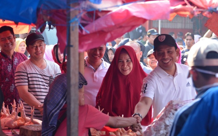 Wakil Walikota Bengkulu Dedy Wahyudi imbau pedagang Pasar Panorama