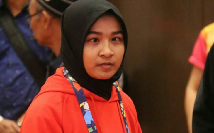 Atlet blind judo, Miftahul Jannah.