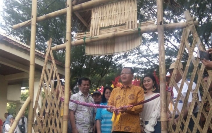 Plt Gubernur Bengkulu Rohidin Mersyah Meresmikan Destinasi Digital GenPi Pasar Singgah Bung Karno