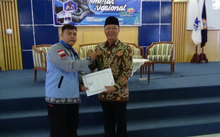 PLt Gubernur Bengkulu Rohidin Mersyah menghadiri Seminar Nasional Pesta Karya Mahasiswa