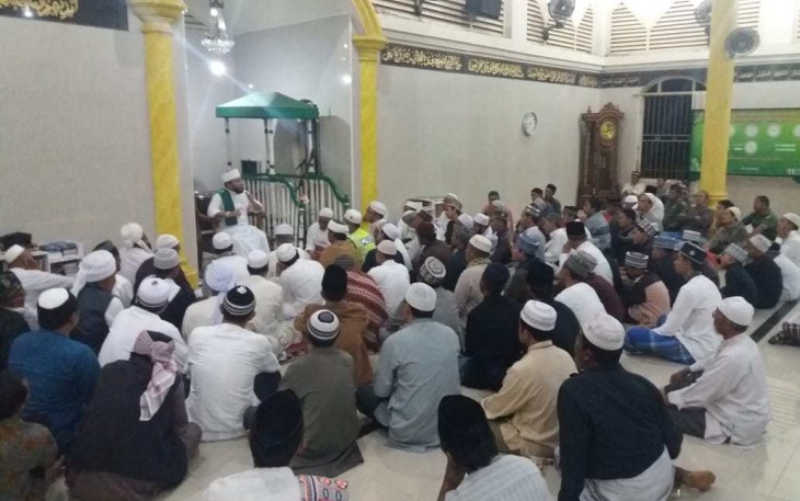 Walikota Bengkulu Helmi Hasan mengunjungi Bupati Mukomuko Choirul Huda, Senin (15/10)