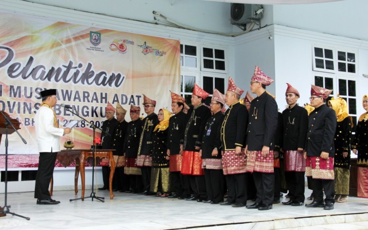 Pelantikan BMA Provinsi Bengkulu Periode 2018–2023