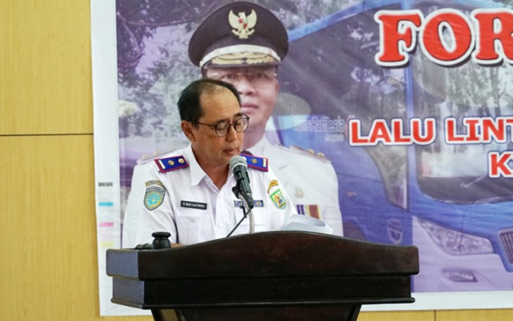 Dinas Perhubungan Provinsi Bengkulu menggelar Rapat Koordinasi Forum Lalu Lintas dan Angkutan Jalan (LLAJ) Provinsi Bengkulu Tahun 2018.