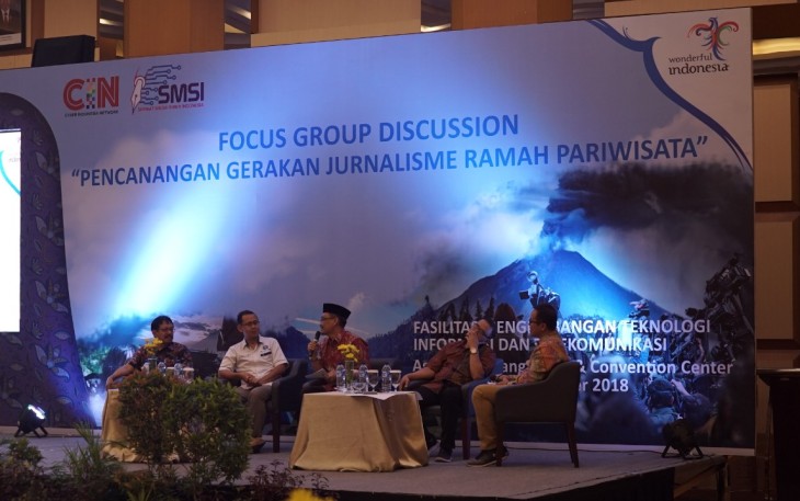 FGD "Jurnalisme Ramah Pariwisata"