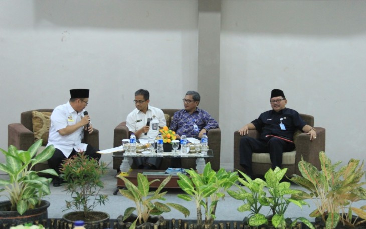 Rapat Koordinasi Pemutakhiran Data dan Gelar Pengawasan Tindak Lanjut Hasil Pemeriksaan Inspektorat Provinsi Bengkulu, Rabu (19/12).