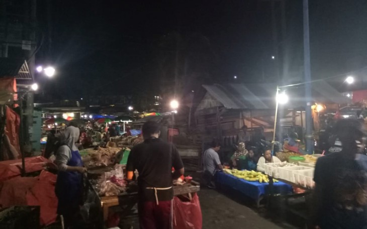 Aktivitas Pasar Panorama Kota Bengkulu