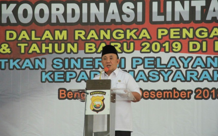 Sekda Provinsi Bengkulu Nopian Andusti
