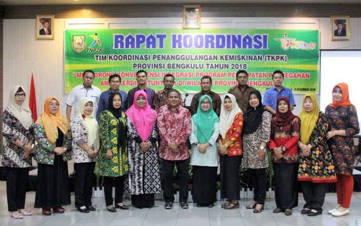 Rakor tim koordinasi penanggulangan kemiskinan (TKPK) 