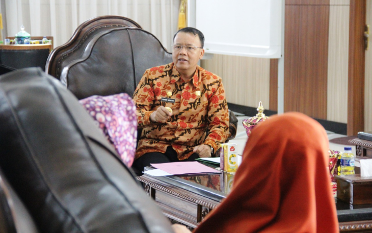 Gubernur Bengkulu Rohidin Mersyah pimpin Rapat Pemantapan Perencanaan Pembangunan Objek Wisata Danau Dendam Tak Sudah