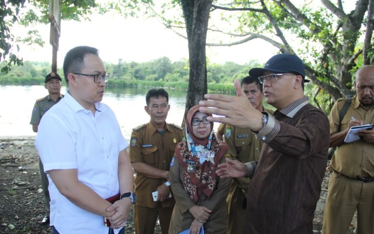 Gubernur Bengkulu Meninjau Danau Dendam Sekaligus Rapat On The Sport 