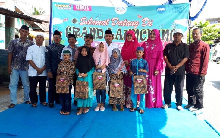 Wakil Walikota Dedy Wahyudi saat meresmikan Hug, Opportunity, Mentality, and Education (HOME) 