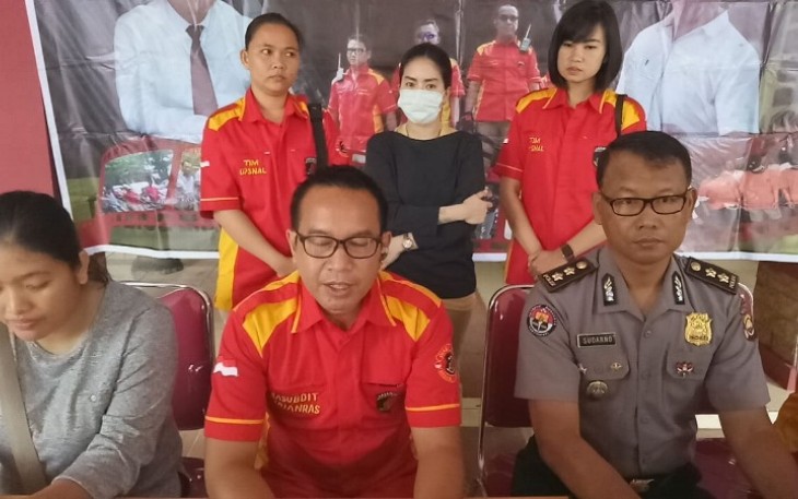 DPO Polda Maluku, NW (Tengah perempuan memakai masker) Ditangkap Polda Bengkulu