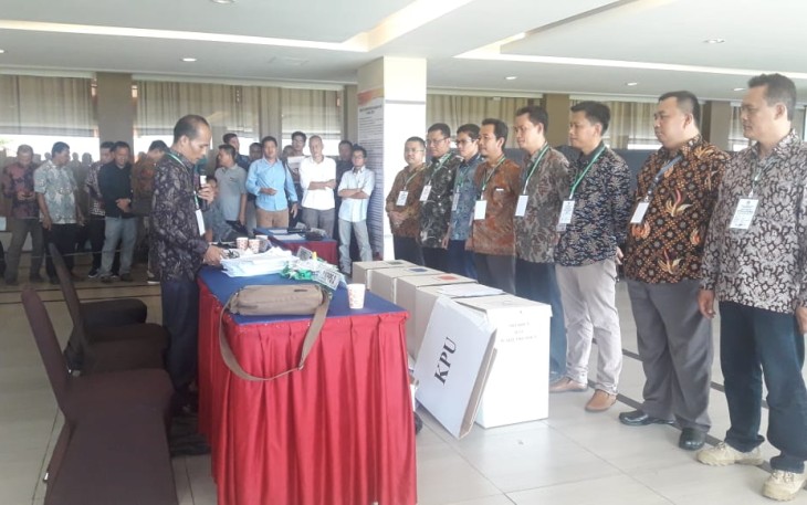 KPU Provinsi Gelar Simulasi Pemilu Serentak 2019