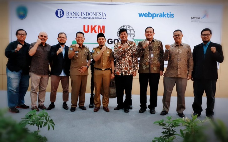 Seminar Usaha Mikro, Kecil dan Menengah (UMKM) Go Online, di Grage Hotel, Selasa (12/2/2019).