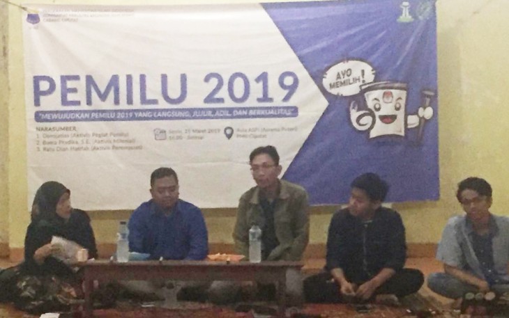 Diskusi Publik PMII Komisariat Fakultas Ekbis Cabang Ciputat
