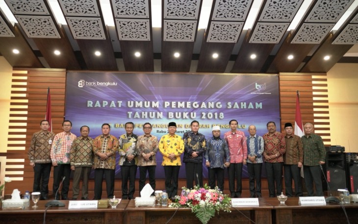 RUPS 2019, Pemegang Saham Sepakati Bank Bengkulu Konversi Jadi Bank Syariah