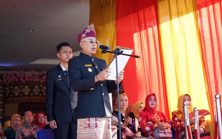 Plt Bupati Bengkulu Selatan Gusnan Mulyadi Pimpin Upacara Peringatan HUT ke-70 