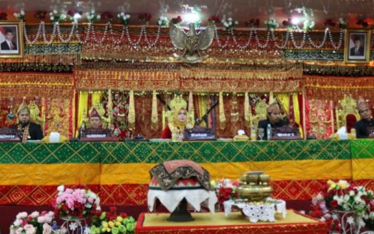 Paripurna Istimewa HUT Kota Bengkulu Ke-300 DPRD Kota Bengkulu 