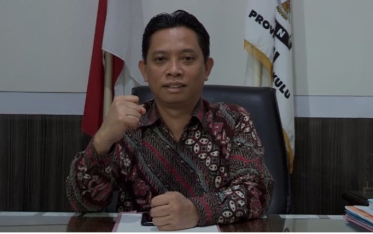 Ketua KPU Provinsi Bengkulu Irwan Saputra