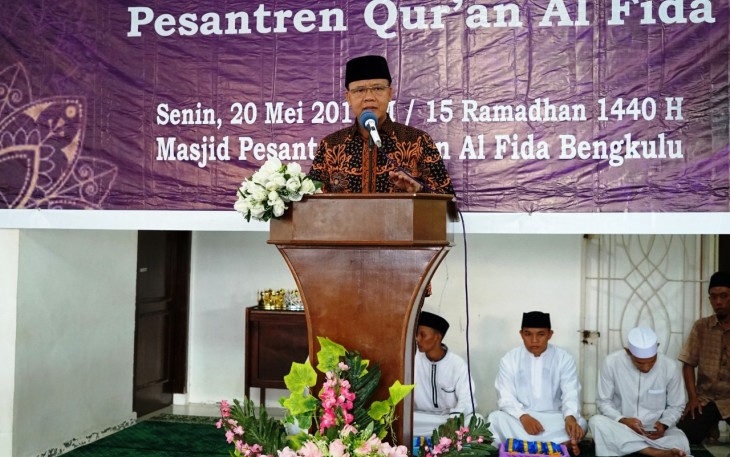 Gubernur Bengkulu Apresiasi Pengembangan Pesantren Pencetak Tahfidz Al-Qur’an