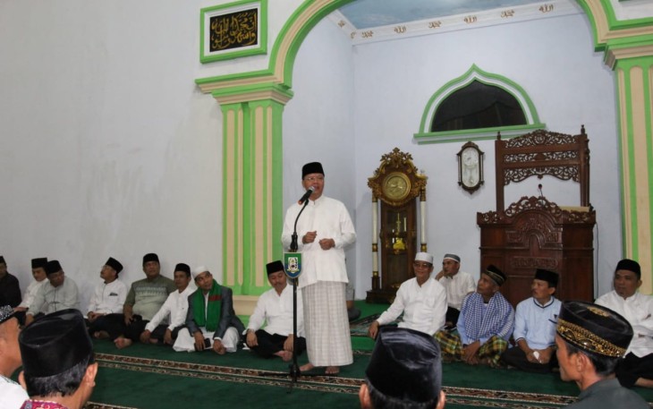Gubernur Bengkulu Rohidin Mersyah Dalam Safari Ramadhan di Kabupaten Rejang Lebong