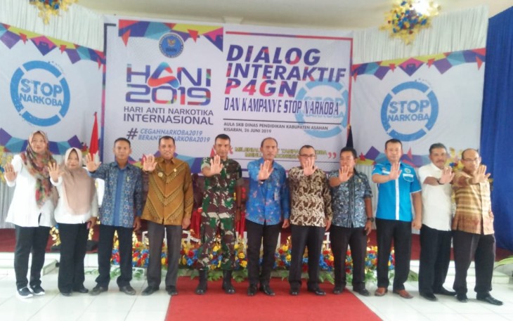 BNNK Asahan Ajak Kaum Milenial Berantas Narkoba