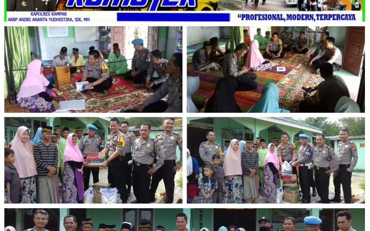 Kapolsek Kampar Kiri Hilir Foto Bersama 