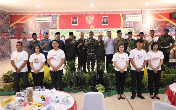 Plt Bupati Asahan Surya Hadiri Halal Bi Halal Yang Dilaksanakan Oleh Polres Asahan 