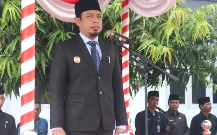 Wakil Wali Kota Bengkulu Dedy  Wahyudi Jadi Pembina Upacara Peringatan Hani 2019 
