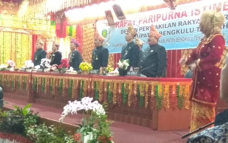 Paripurna Istimewa DPRD Bengkulu Tengah 