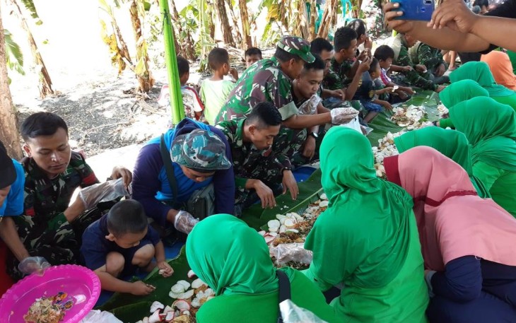 ''Warga dan Satgas TMMD Benar-Benar Telah Menyatu''