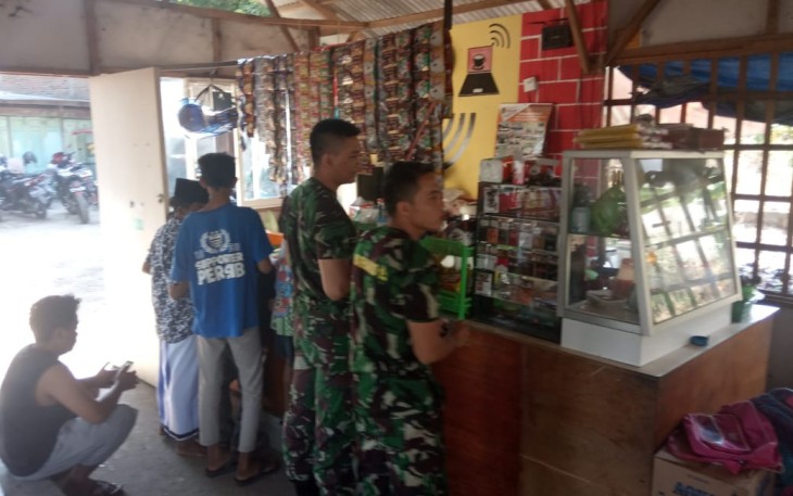 TMMD Tingkatkan Omset Warung-warung di Desa Kalikondang