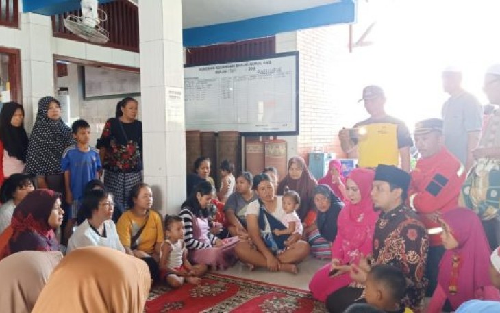Wakil Wali Kota Dedy Wahyudi Kunjungi Korban Kebakaran 