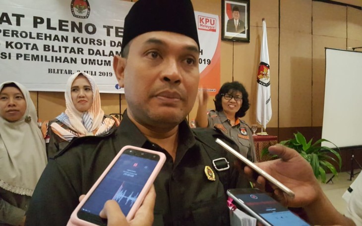 Ketua KPU Kota Blitar Choirul Umam