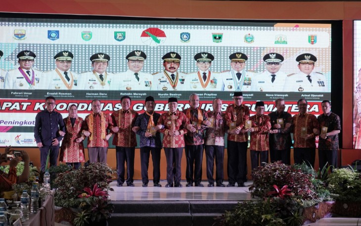 Rakor Gubernur se Sumatera 