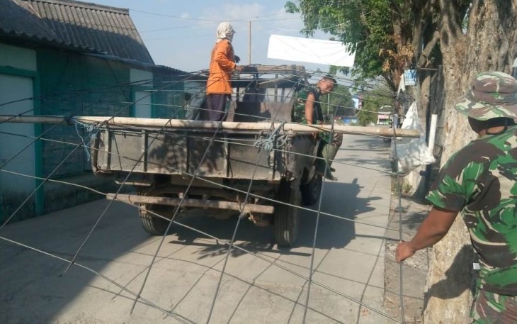 Pelangsiran Anyaman Besi Oleh TMMD 