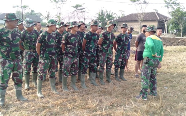 Apel Satgas TMMD Desa Blukbuk Kabupaten Tanggerang
