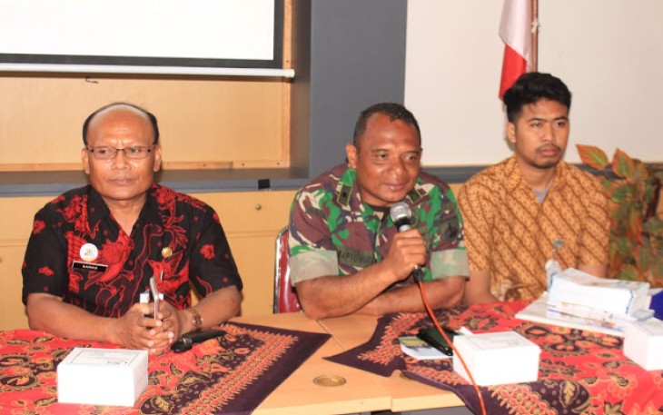 Kasdim Klaten Berikan Wawasan Kebangsaan ke warga