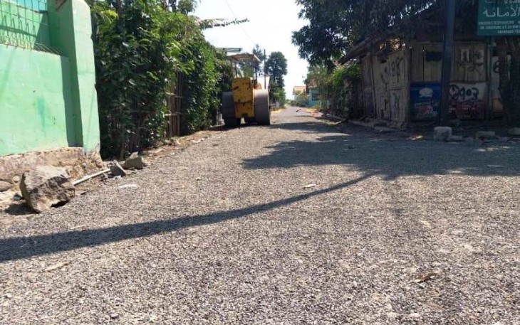Jalan TMMD tegal Jatimulya