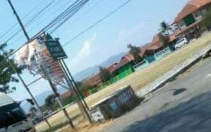 Lapangan Barat Margasari lokasi Ruang Taman Hijau