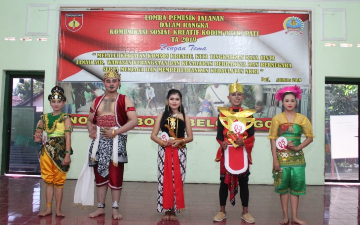 Para juara komsos kreatif 2019
