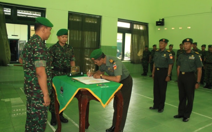 Serah Terima Jabatan Perwira Kodim Klaten