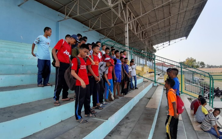 Dinas Pendidikan Labuhanbatu Siapkan Pemain Bola Hadapi Gala Siswa Tahun 2019