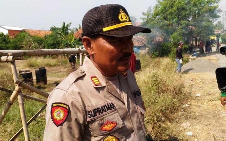 Kapolsek Suradadi Tegal Apresiasi Pembangunan Akses TMMD