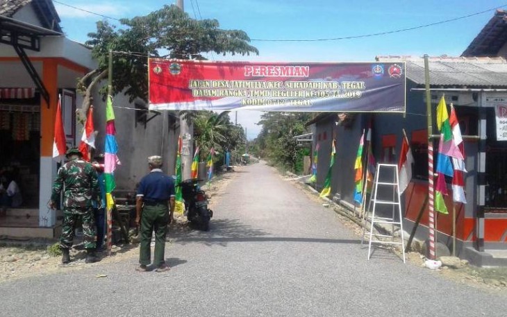 Panji Panji di Jatimulya Terus Ditambah Jelang Penutupan