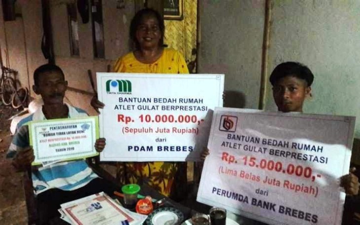 Penantian Panjang Keluarga Atlet Gulat Asal Kabupaten Brebes Akhirnya Terjawab