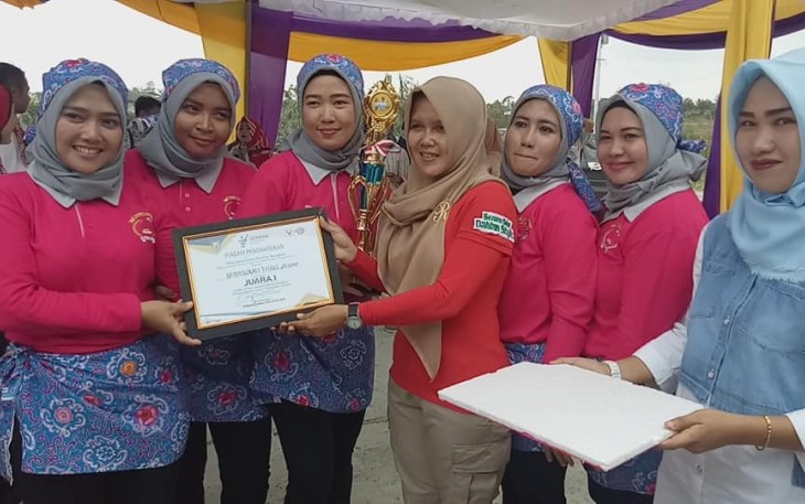 Juara I Lomba Senam Germas 