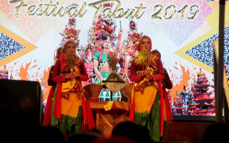 Kemeriahan Festival Kesenian 10 Kabupaten/Kota Se-Provinsi Bengkulu 2019 Bius Pengunjung