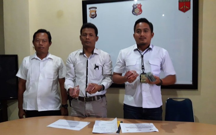 DKP Kembalikan Kerugian Negara ke Polres Bengkulu